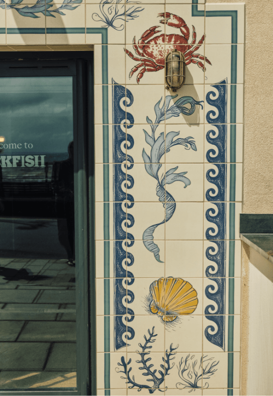 Bespoke tile design by Day Studio