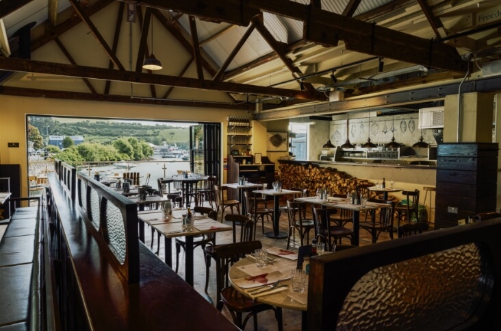 Rockfish Salcombe interior